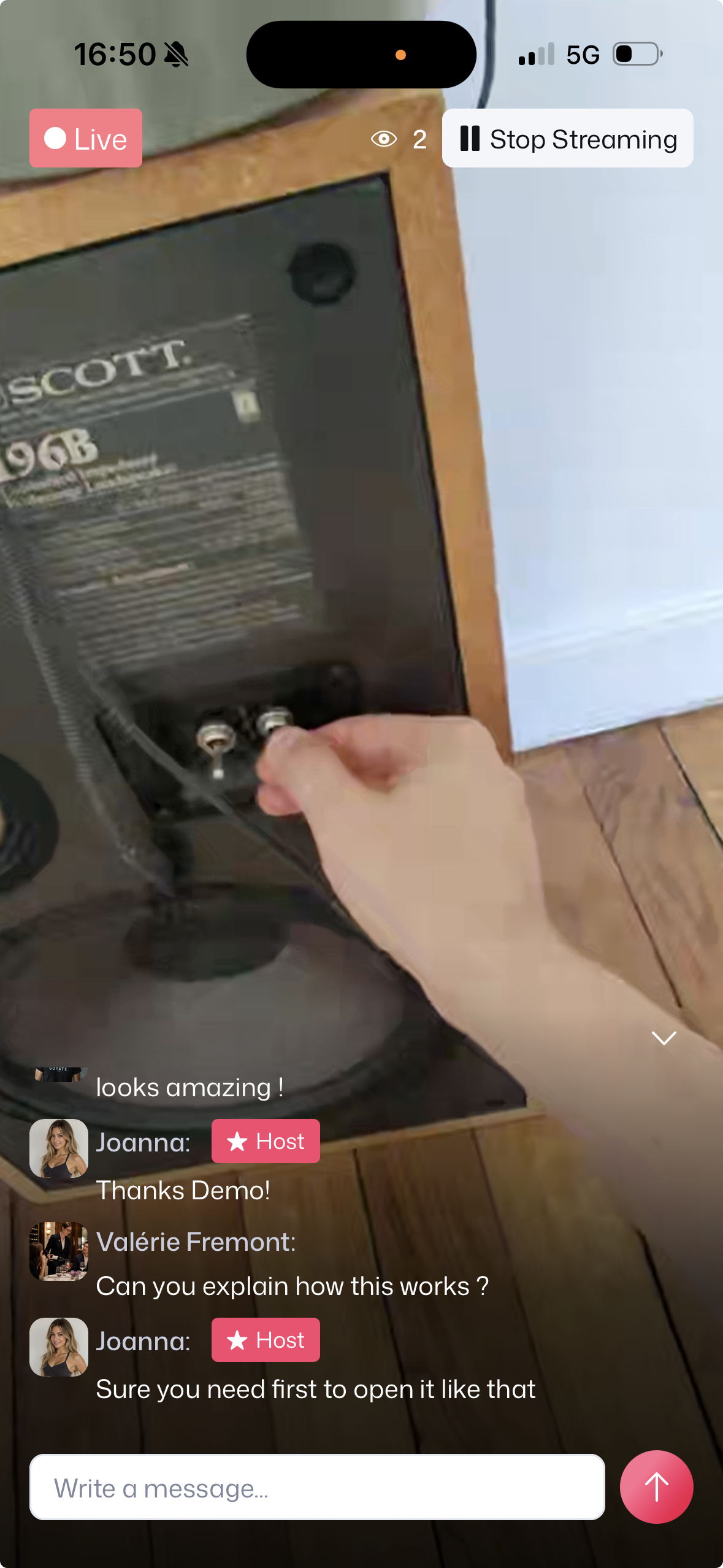 4. Live POV Broadcast